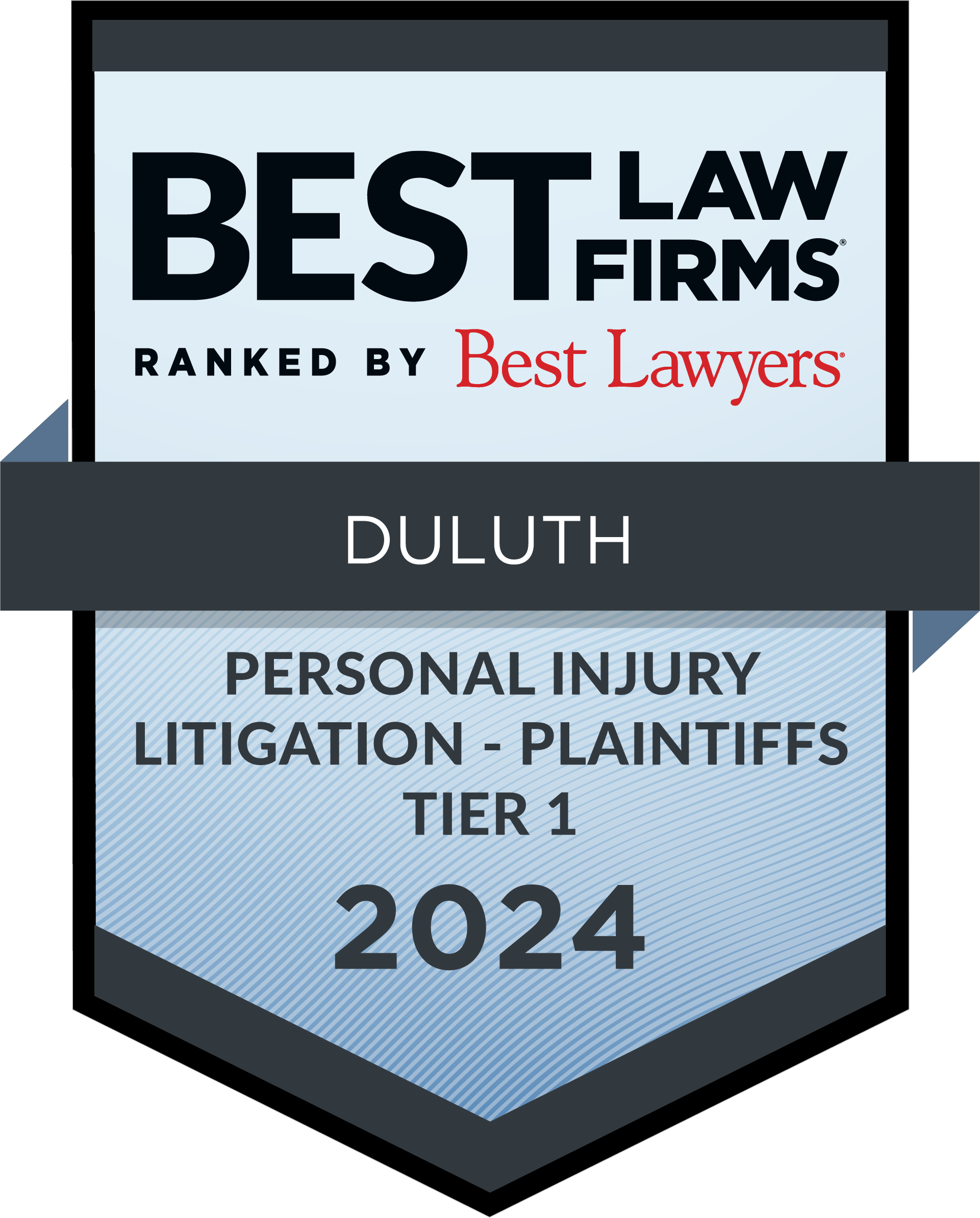 Ranked Duluth's best Law Firm 2024